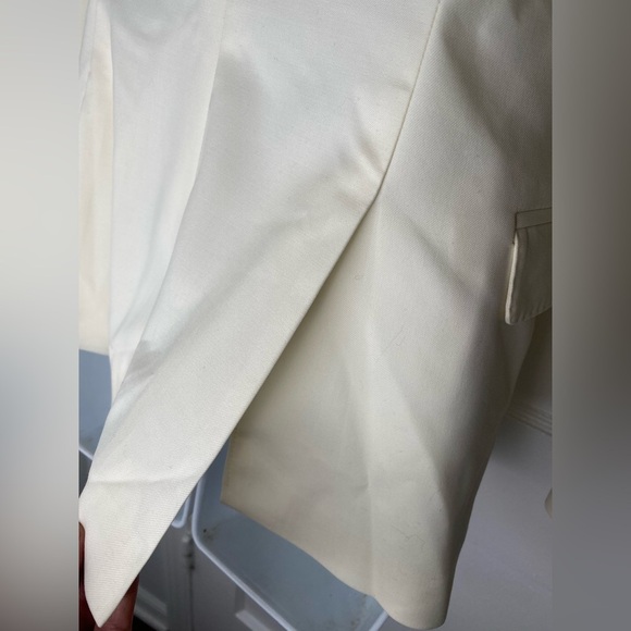 RCI by Tom James Womens Custom Tailored Double-Breasted Suit w Shoulder Pads - Picture 10 of 16